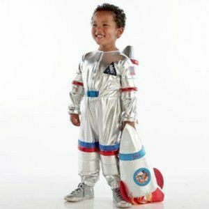 NEW Pottery Barn 2T Light Up Astronaut Costume
